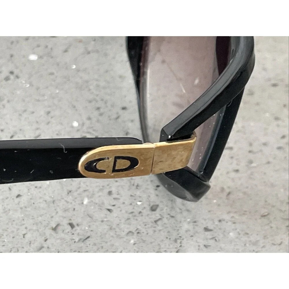 Christian Dior 2320-90 Eyeglasses Frames ONLY black oversized Made In Germany